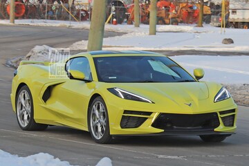 Chevrolet Corvette Stingray Coupé RHD spyshots
