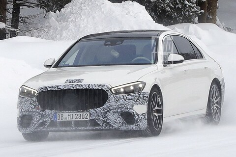 Plug-in hybride Mercedes-AMG S-klasse gesnapt
