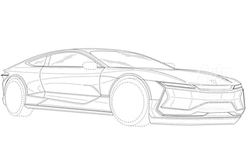 Patentplaten Czinger Divergent