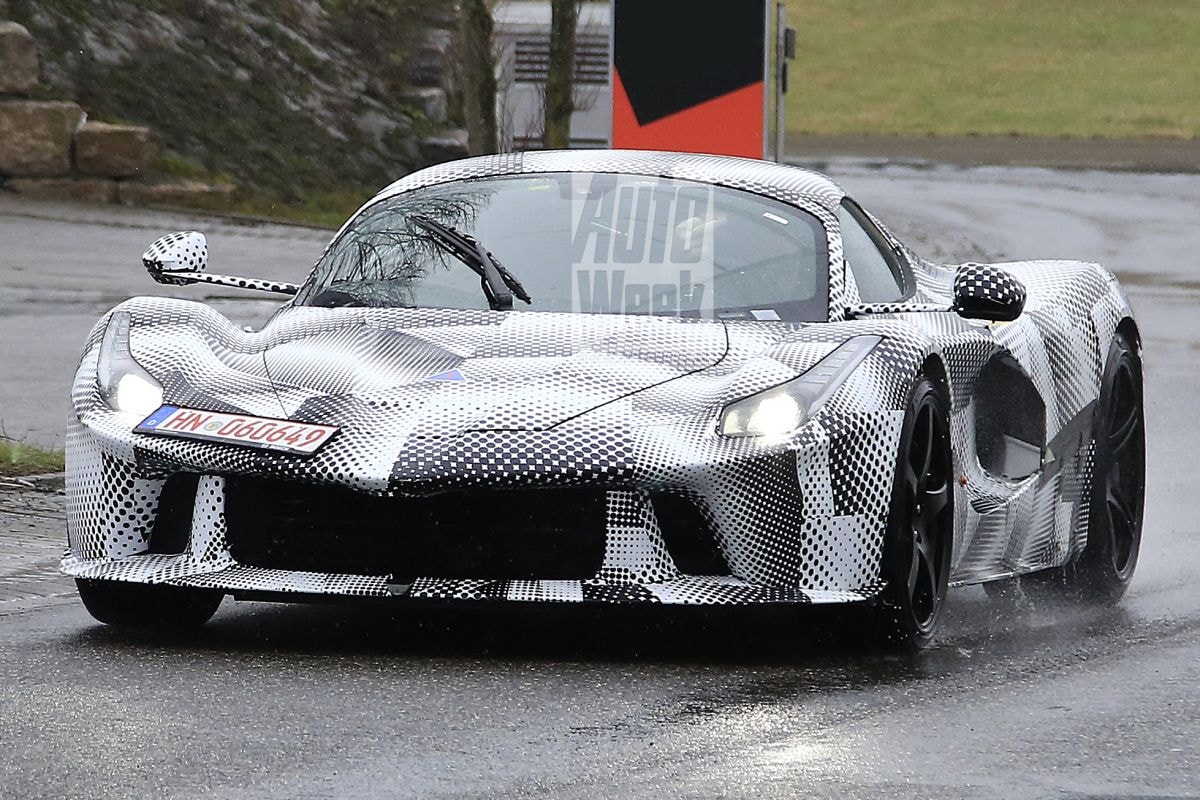 Ferrari LaFerrari opvolger spionage
