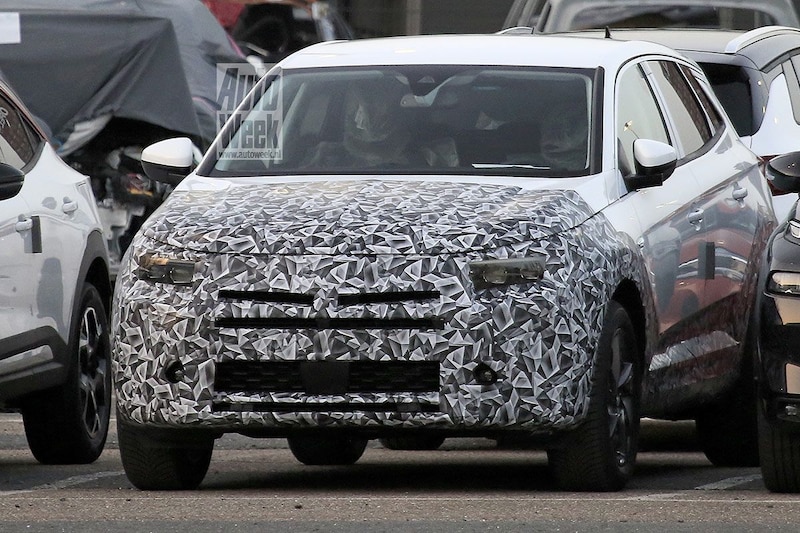 Spyshots Opel Grandland X facelift