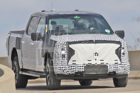 Elektrische Ford F-150 in beeld