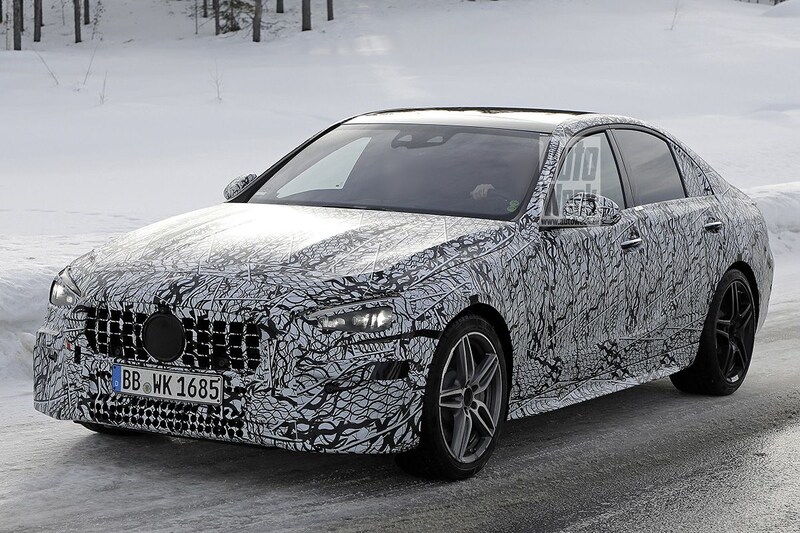 Spyshots Mercedes-Benz C AMG 43 53 45