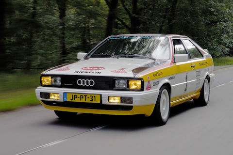 Audi Coupe Quattro - Klokje Rond Klassiek