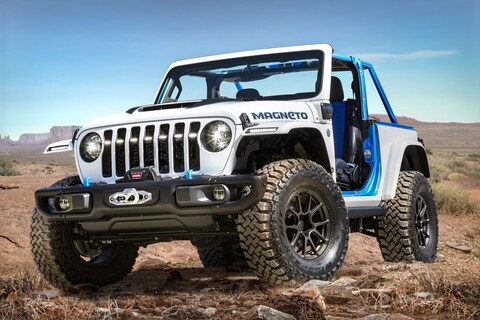 Jeep Wrangler Magneto Concept is elektrische Wrangler