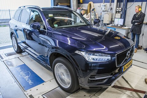 Volvo XC90 T8 Twin Engine Polestar - Op de Rollenbank