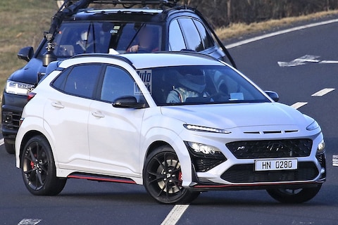 Heftige Hyundai Kona N zonder plakkers!