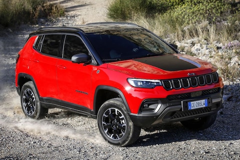Nieuwe Jeep Compass in detail