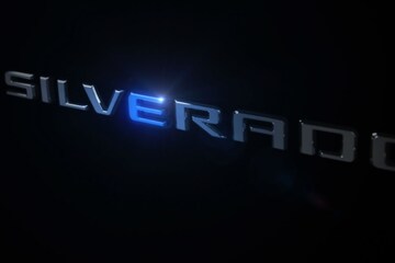 Chevrolet Silverado electric teaser