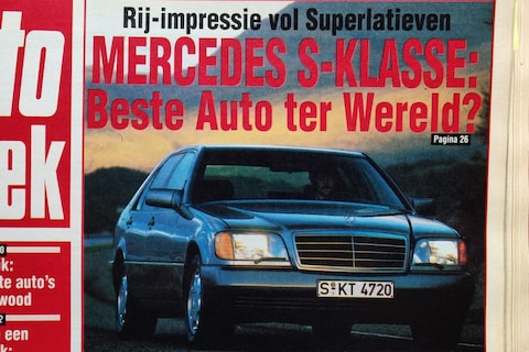 Mercedes-Benz S-klasse (W140) rijtest - Uit de Oude Doos