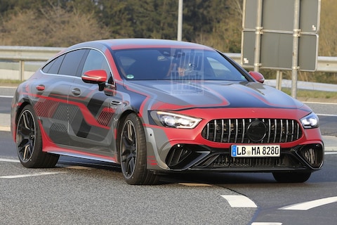 Mercedes-AMG GT 4-Door deels elektrisch onderweg