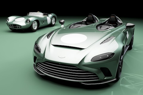 Aston Martin V12 Speedster eert DBR1