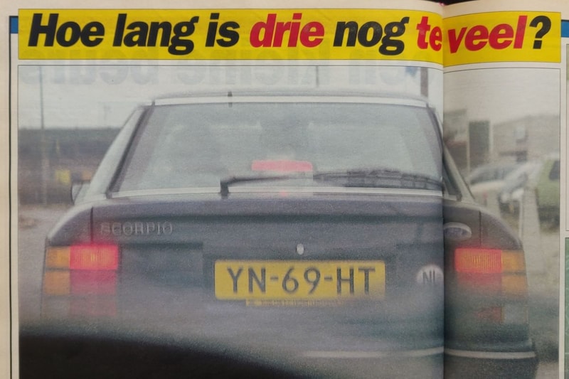 Derde remlicht 1991