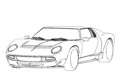 Lamborghini Miura krijgt modern eerbetoon