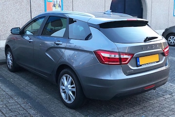 Lada Vesta SW - In het Wild