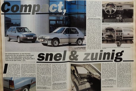 Peugeot 205 vs. Opel Corsa - Uit de Oude Doos