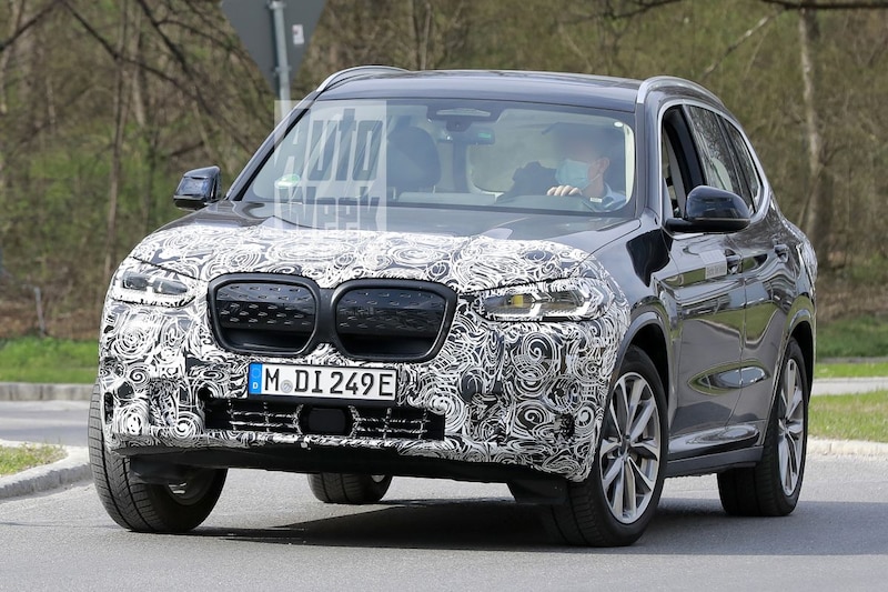 BMW iX3 spyshots