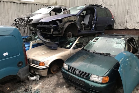 Aantal gesloopte auto's neemt rap af