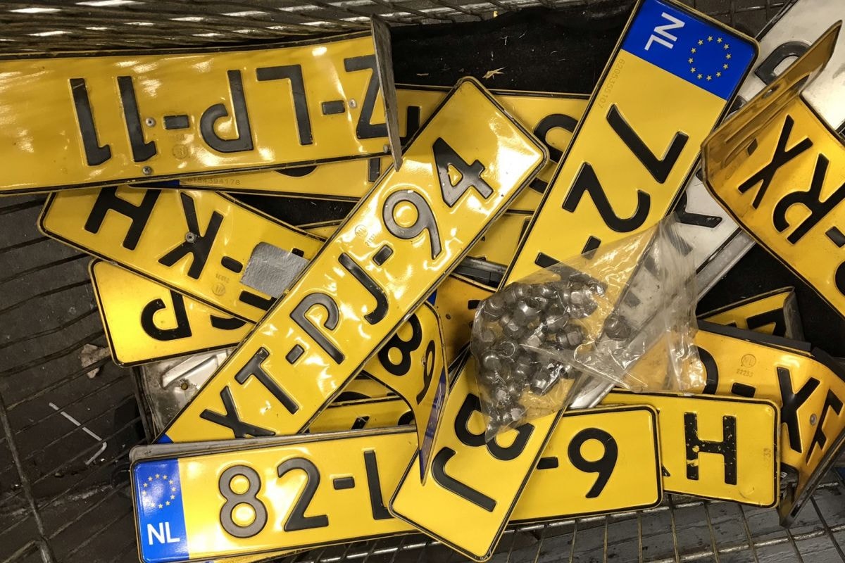 kenteken gaik kentekenplaat sloop autodemontage