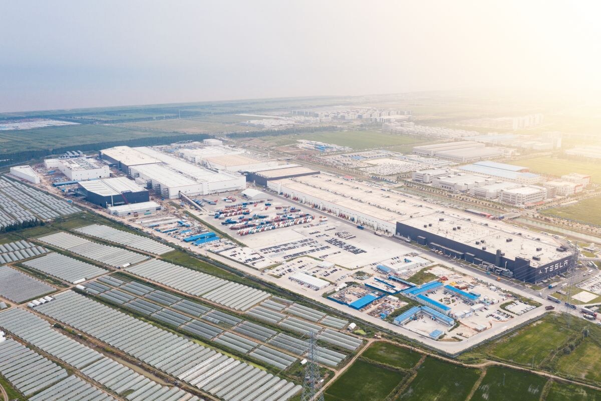 Tesla Shanghai Sjanghai China gigafactory