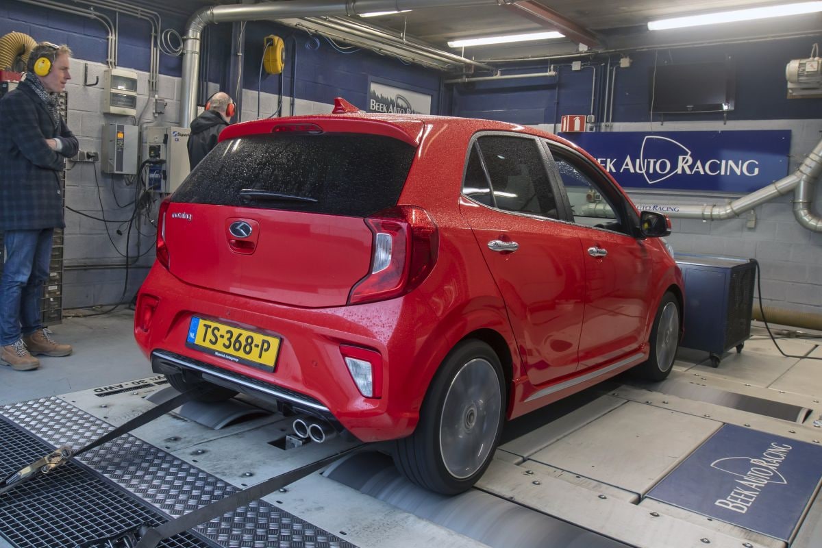 Kia Picanto rollenbank