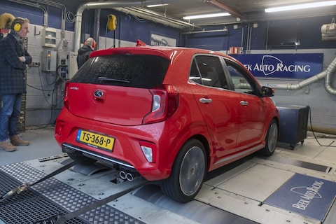 Kia Picanto 1.0 T-GDI - Op de Rollenbank