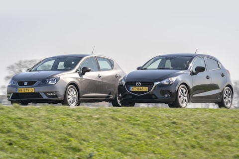 Seat Ibiza (2015) vs. Mazda 2 (2016) - Occasion Test