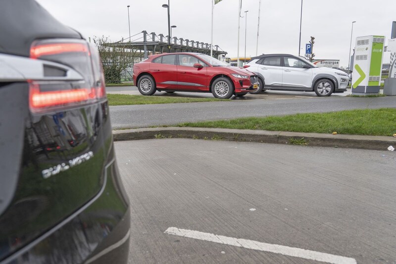 EV's multitest dubbeltest elektrisch EV Tesla