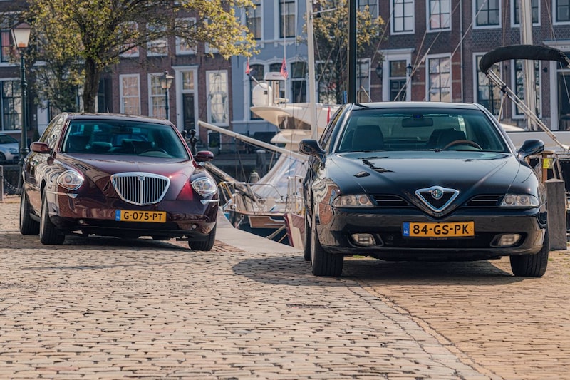 Lancia Thesis vs. Alfa Romeo 166