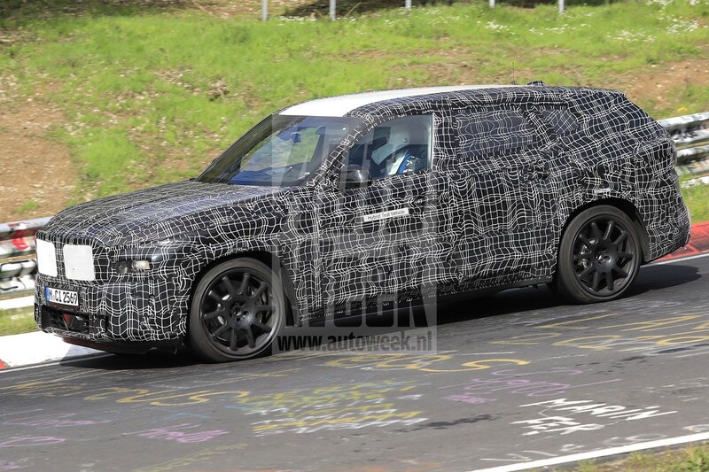 BMW X8 spyshots