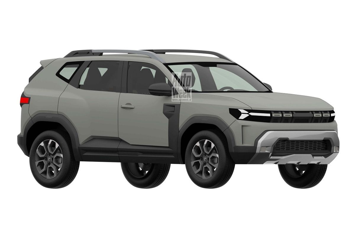 Patentplaten Dacia Bigster