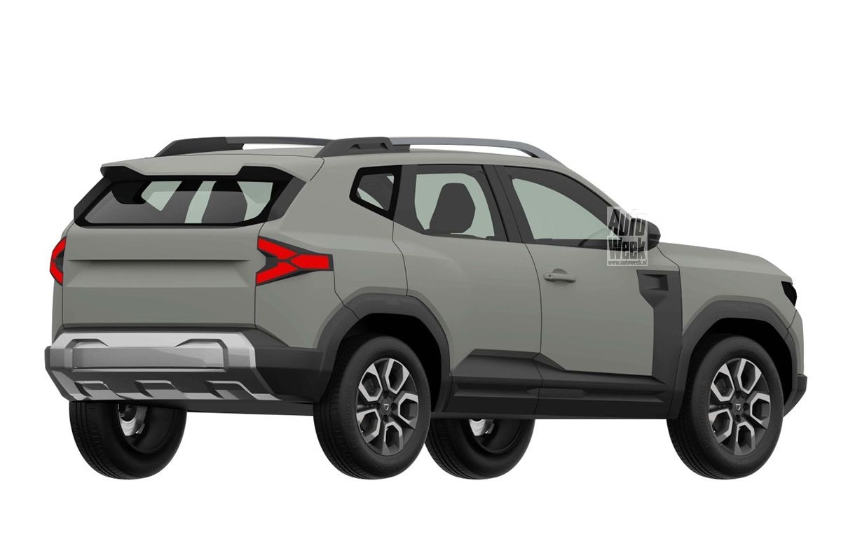 Patentplaten Dacia Bigster