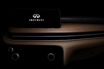 Infiniti QX60 dashboard
