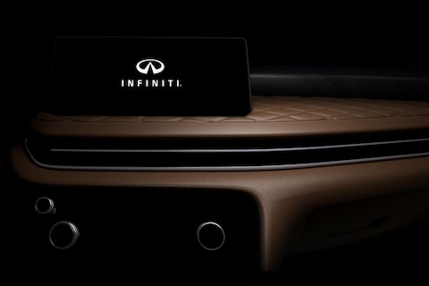 Infiniti QX60 toont z’n dashboard