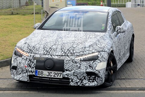 Mercedes-AMG EQE op pad