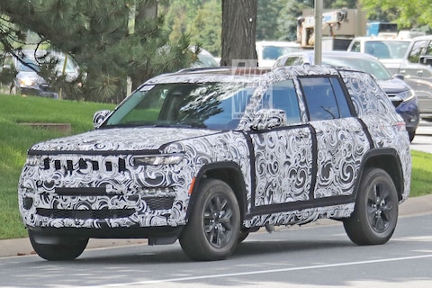 Plug-in hybride Jeep Grand Cherokee 4xe betrapt