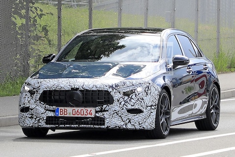 Vernieuwde Mercedes-Benz A-klasse gesnapt