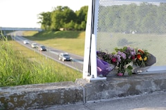 N-weg ongeluk (foto: ANP)