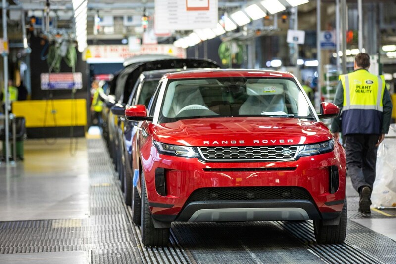 JLR Jaguar Land Rover Halewood productie fabriek