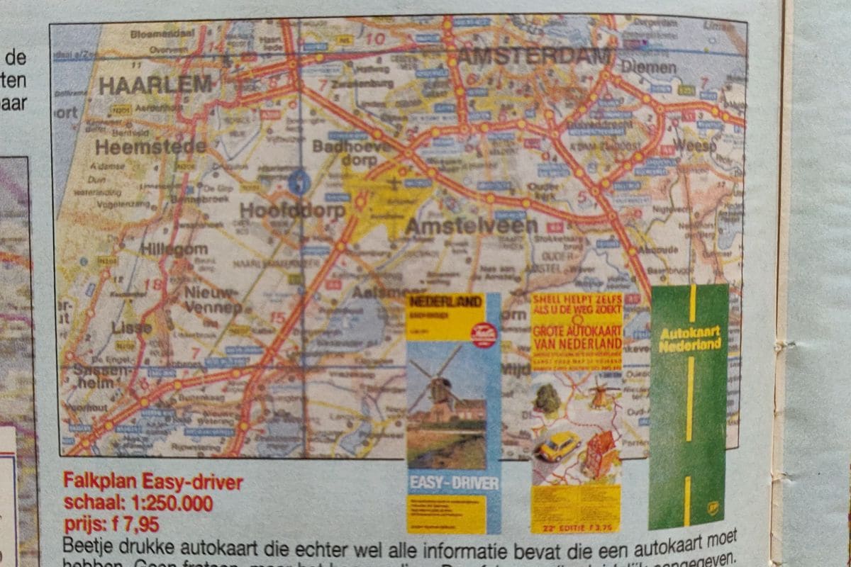 AutoWeek 1991 kaarten