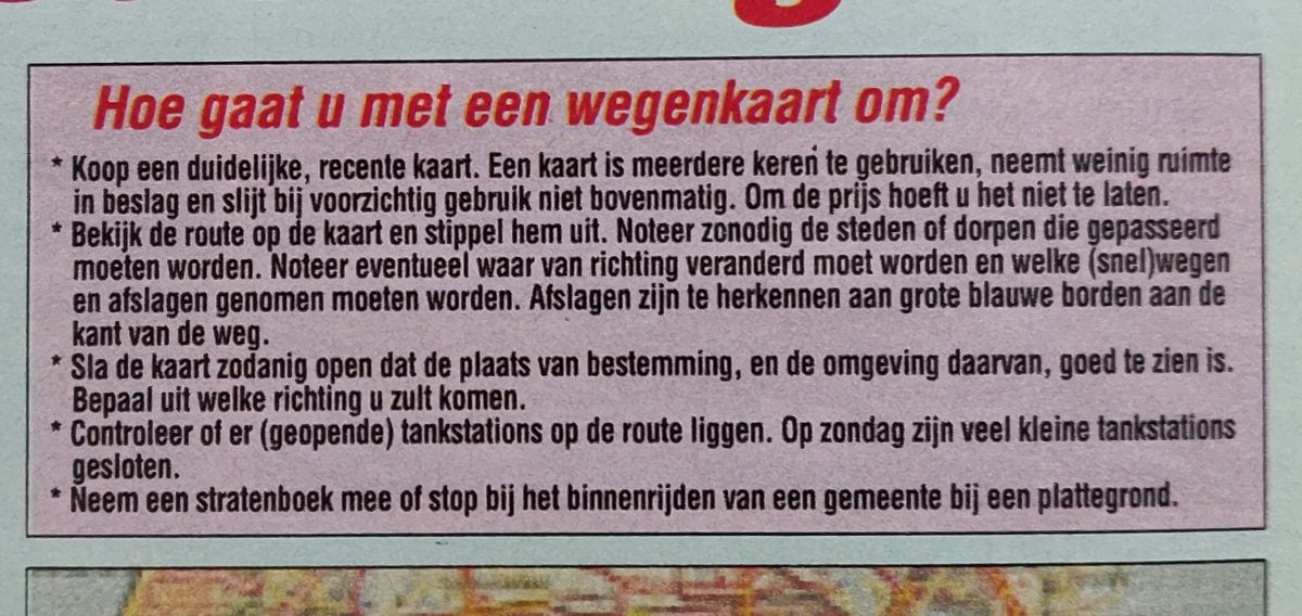 AutoWeek 1991 kaarten