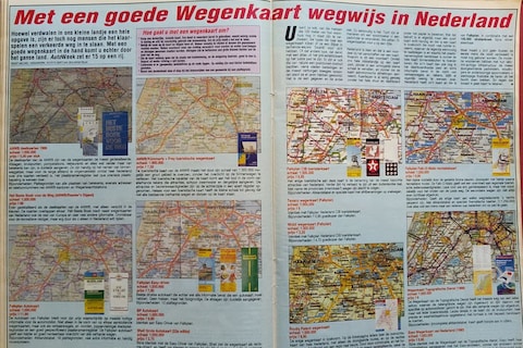 Navigeren met wegenkaarten - Uit de Oude Doos