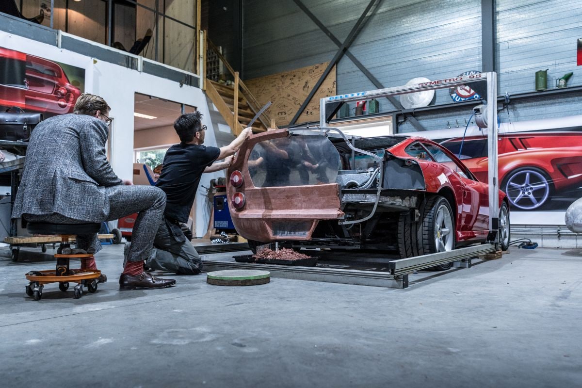 Niels van Roij Design Ferrari Breadvan Hommage