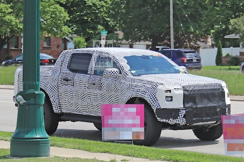 Nieuwe Ford Ranger Raptor gekiekt