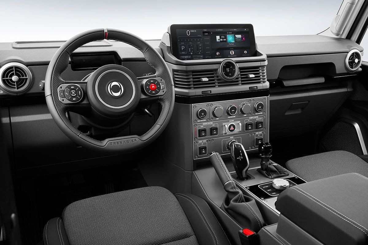 Ineos Grenadier interieur