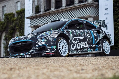 Ford Puma als hybride rallymonster