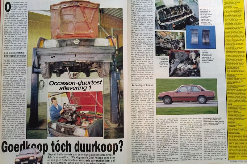 Opel Ascona Oude Doos