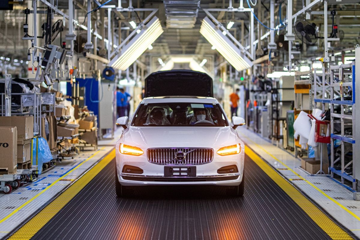 Volvo China fabriek bouw 