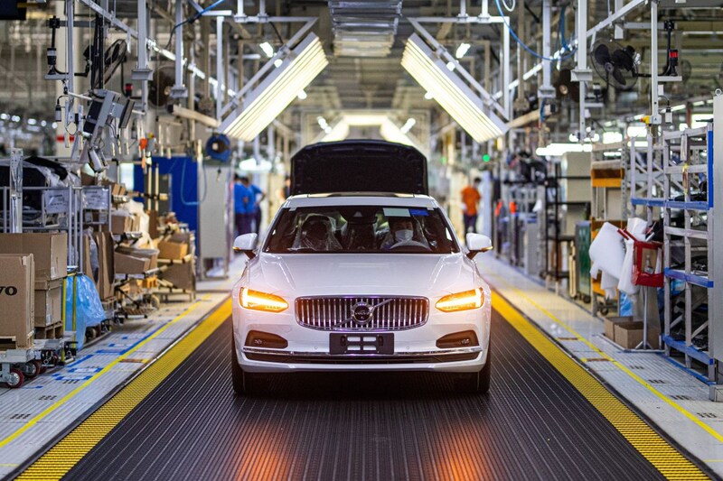 Volvo China fabriek bouw 