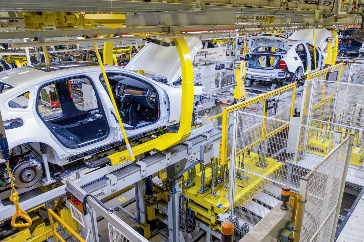 Volvo China fabriek bouw 